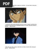 20 of The Most Truthful Quotes From Detective Conan