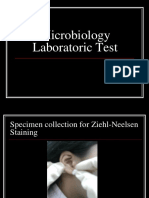 Microbiology Laboratoric Test
