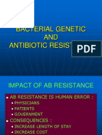 Bacterial Genetic and Resistance
