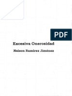 Excesiva Onerosidad de La Prestacion PDF
