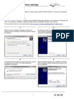 Installation IBR USB Driver Package E