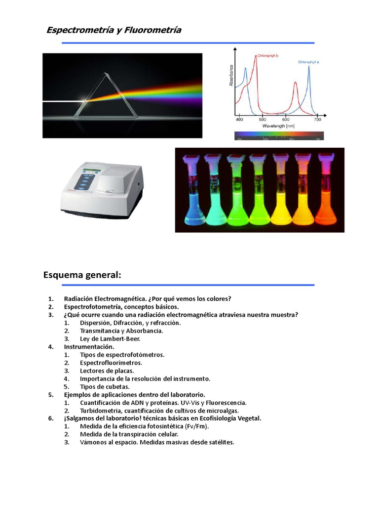 Spectroscopy and Fluorometry A Guide to Understanding Light Absorption
