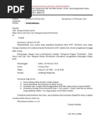 Surat Pengajuan Kunjungan Outing Class