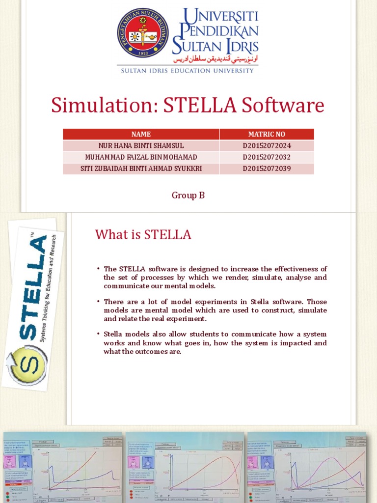 Simulation Stella Presentation | PDF
