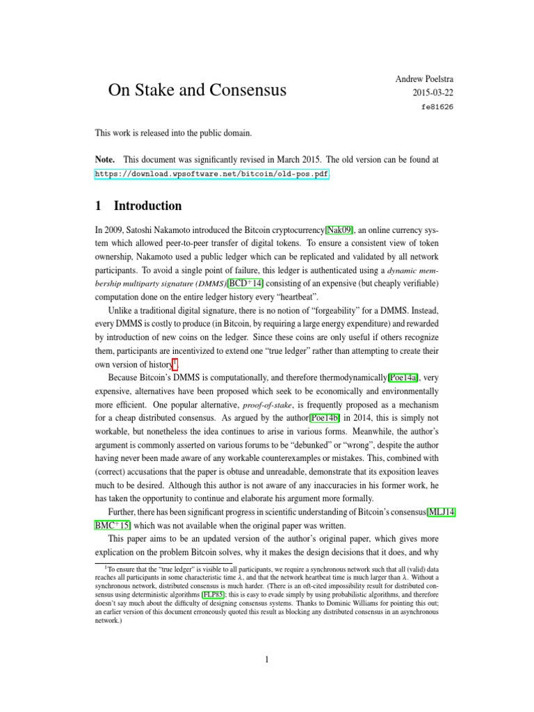 Bitcoin Whitepaper - Satoshi Nakamoto PDF | PDF | Cryptocurrency |  Authentication