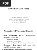 2 Elementary Data Types