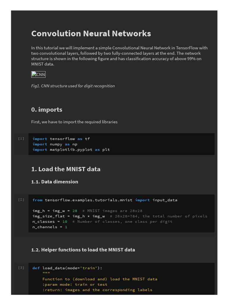 CNN With Python Approach | Computational Neuroscience | Cybernetics