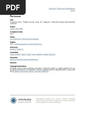 Togakushi Shugenja Pdf Space Shinto