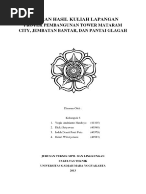 Laporan Hasil Kuliah Lapangan
