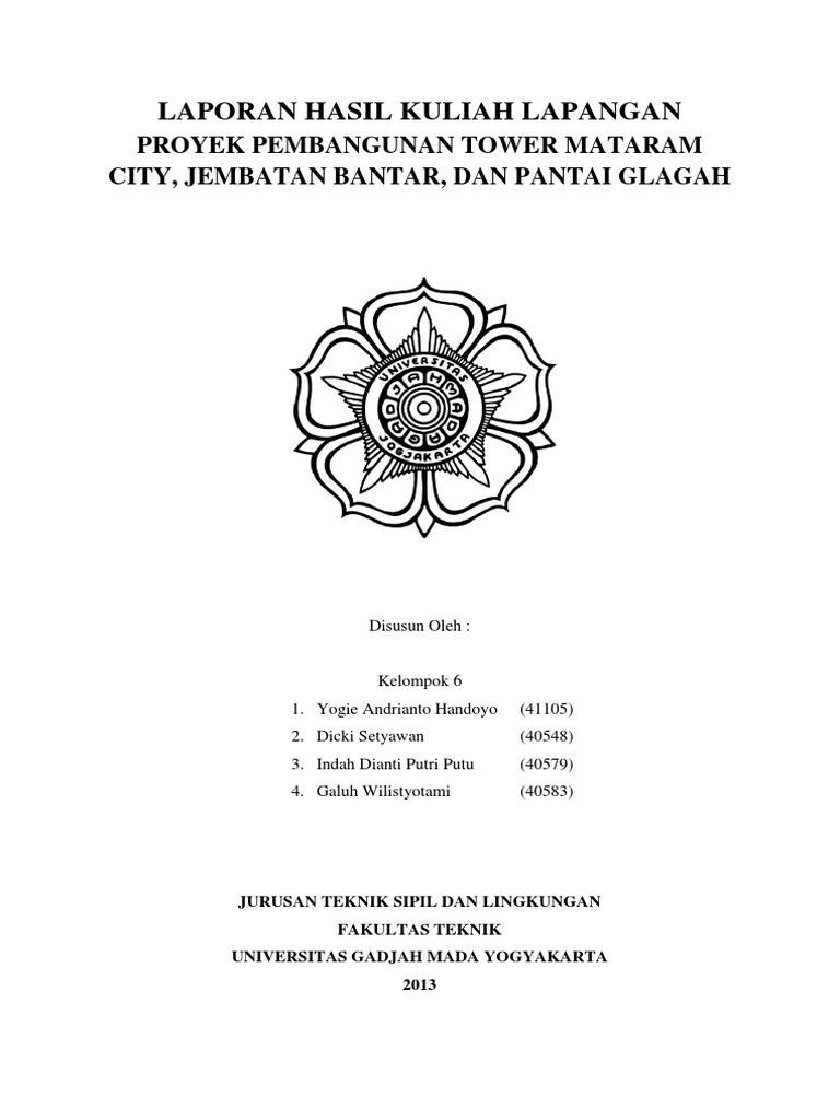Laporan Hasil Kuliah Lapangan