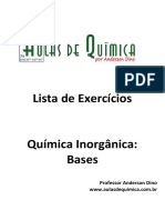 Aulas de Química - Anderson Dino - Bases