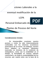 Observaciones sobre la modificación de la LGPA y protección de pescadores