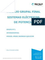 Sistemas Eléctricos de Potencia