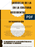 El Desarrollo de La Ética en La Cultura Occidental