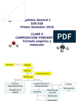 Fórmulas empíricas y moleculares a partir de análisis químicos