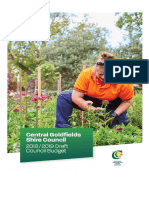 Central Goldfields Shire Draft Budget 2018-2019