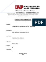 Formulacion de Proyectos de Inversion