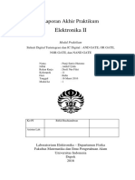 Elektronika II: Laporan Akhir Praktikum