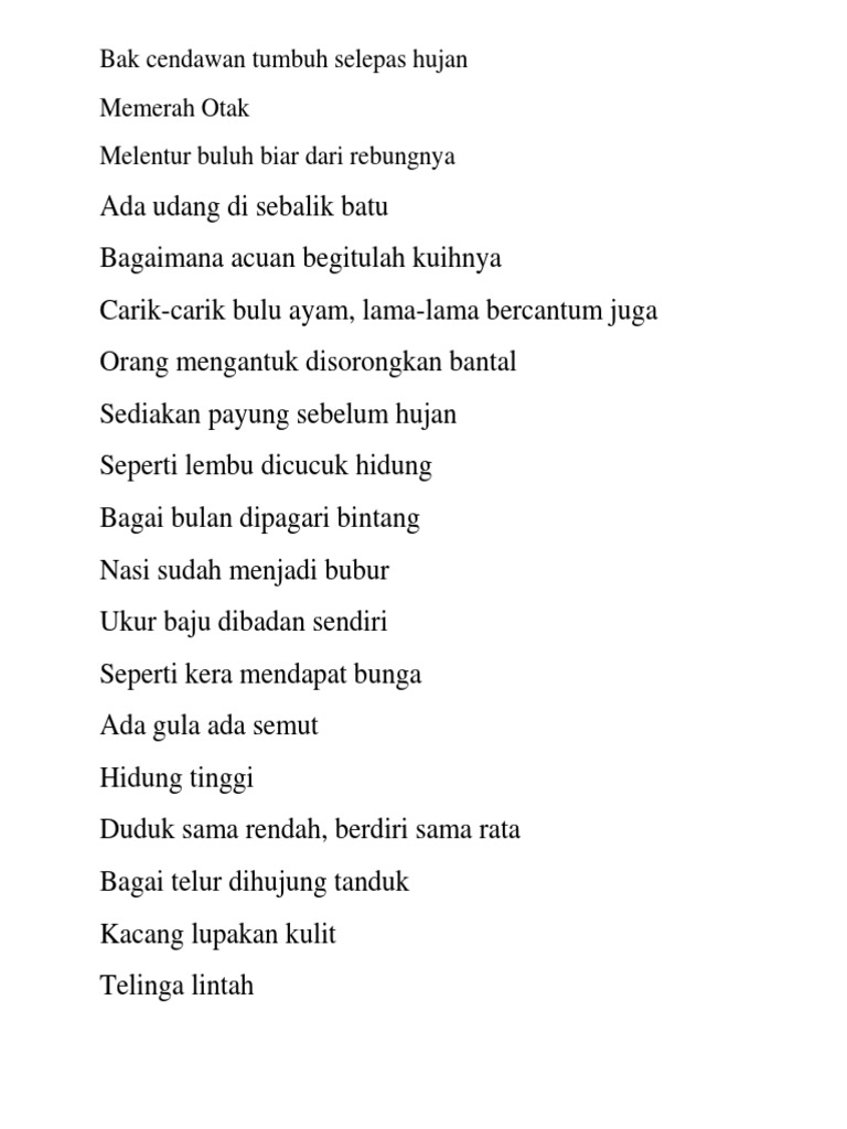 Bak Cendawan Tumbuh Selepas Hujan Pdf