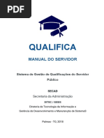 QUALIFICA - Manual Do Servidor