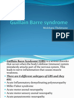 Guillain Barre Syndrome: Molebatsi Theletsane