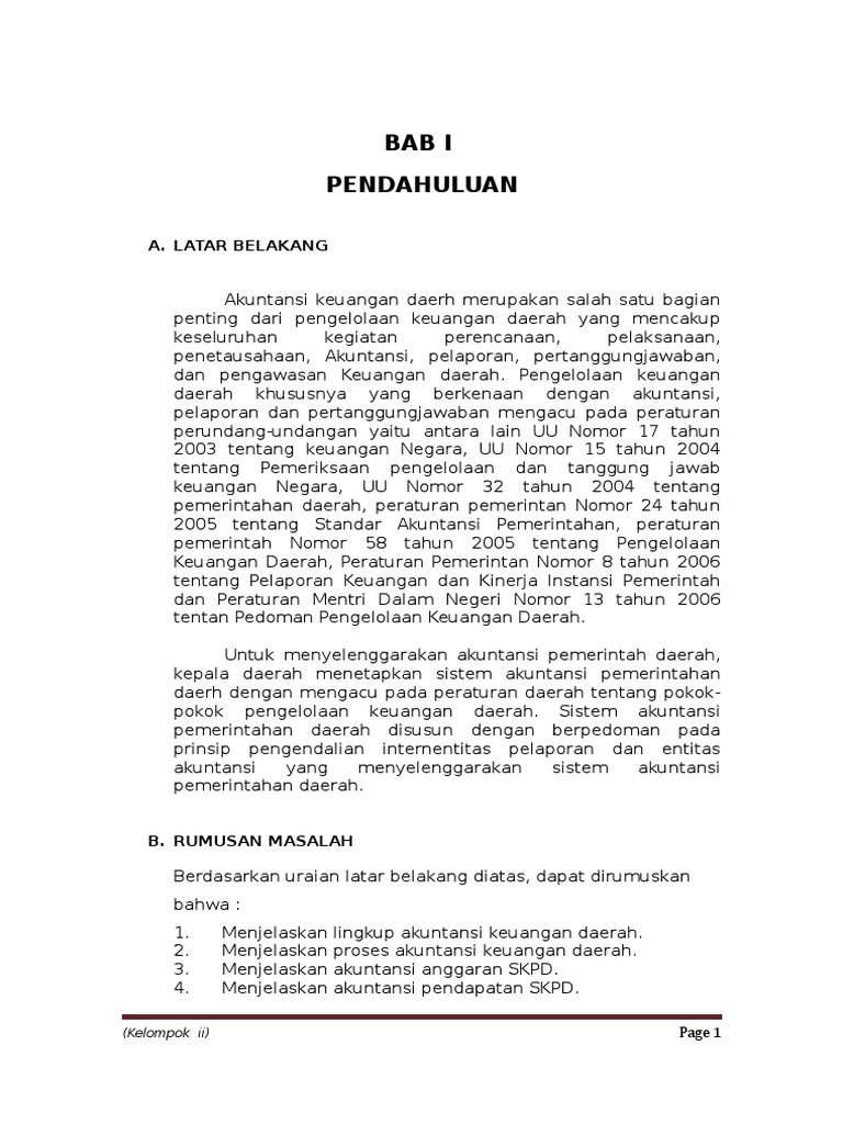 Makalah Akuntansi Skpd