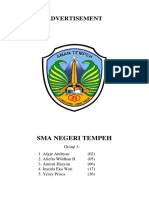 Advertisement: Sma Negeri Tempeh