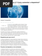 Dopamina - O Que É_ Como Aumentar a Dopamina
