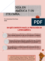 Psicología en Latinoamérica y en Colombia POR LEIDY PEREZ ROJAS UNAD 
