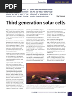 Third Generation Solar Cells