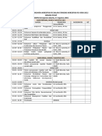 Jadwal Acara Workshop Persiapan Dokumen Akreditasi - ARSADA Pusat, 6-7 Agust 2015 - Revisi 5