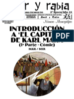 Revista Amor y Rabia Nr. 72a: Introduccion A 'El Capital' de Marx (Comic)