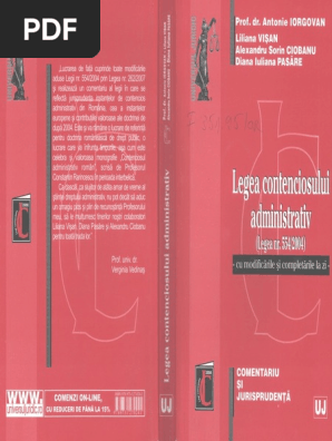 Antonie Iorgovan Tratat De Drept Administrativ Pdf