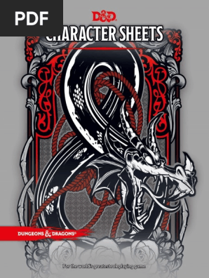 D&D Character Sheets 2017