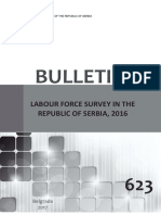 Labour Force Survey in The Serbia 2016