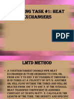 Learning Task #1: Heat Exchangers