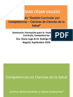 Competencias Ciencias Salud 2010-Ucv