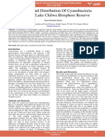 Diversity and Distribution of Cyanobacteria Species in Lake Chilwa Biosphere Reserve