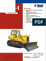 BD65-1 Crawler Dozer Key Features and Specifications