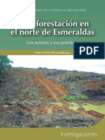 La Deforestacion Al Norte de Esmeraldas