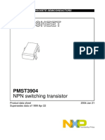 pmst3904 - NXP (TRANSISTOR W1A) PDF