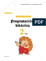 Programación didáctica 2 años