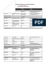 Elective Programme Schedule at Pediatric Department - Leo Marz