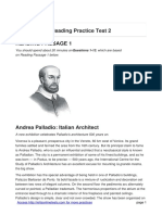 Reading Practice: Palladio's Architecture