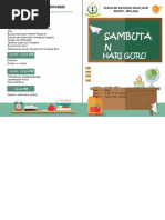 Brosur Sambutan Hari Guru 2018 