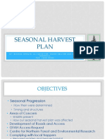 Seasonal Harvest Plan