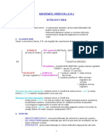 Sistemul Nervos (S.N.) : Introducere