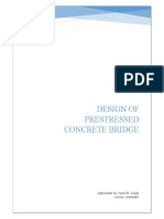 Design of Prestressed Concrete Bridge: Submitted By: Amol N. Wagh