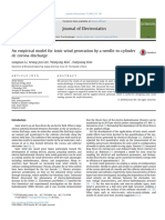 An Empirical Model For Ionic Wind Generation by A Needle-To-cylinder DC Corona Discharge