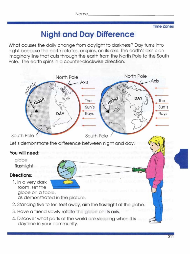 Understanding Time Zones for Kids | PDF | Earth | Geography
